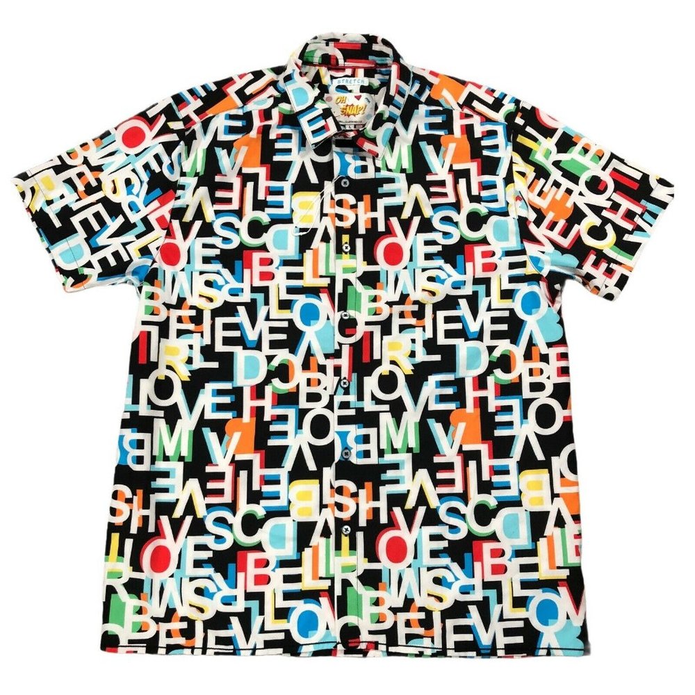 Oh Snap Drill Clothing Large Shirt Stretch Pride